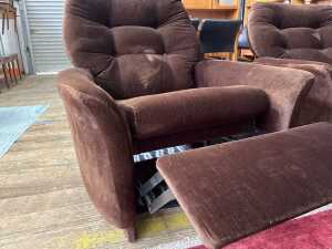 Pair of Fler armchairs, 1970s - 5