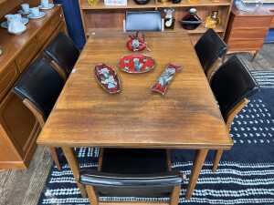 Chiswell mid-century teak seven piece dining suite - 2