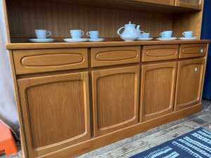 Noblett mid-century teak wall unit - 3