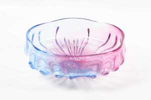 Mid-century art glass centrepiece bowl