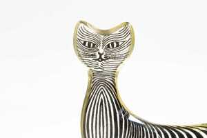 Two Abraham Palatnik mid-century Lucite cat sculptures - 5