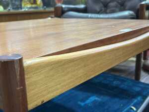 Parker mid-century teak coffee table - 4