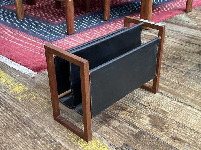 Mid-century magazine rack