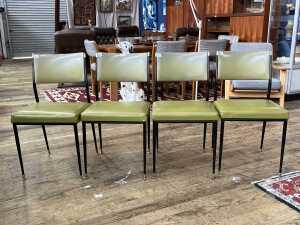 Set of four Featherston for Aristoc mid-century dining chairs