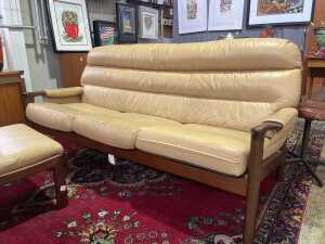 Tessa mid-century five piece lounge suite - 2
