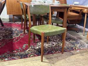 Australian mid-century teak five piece dining suite - 2