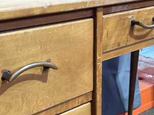 Mid-century myrtle desk - 5
