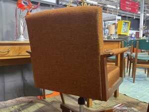 Mid-century office armchair - 3