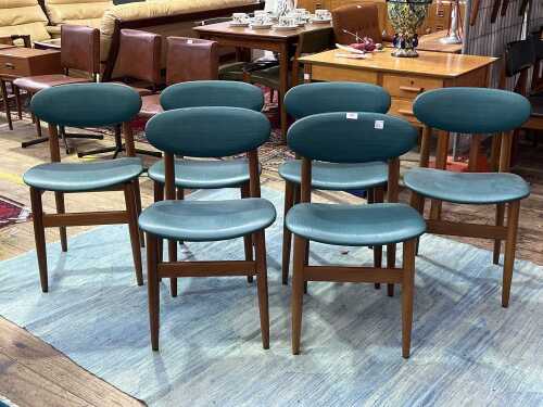 Set of six Chiswell mid-century dining chairs