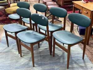 Set of six Chiswell mid-century dining chairs - 2