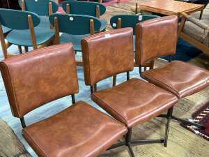 Three mid-century kitchen chairs - 2