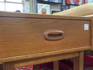 Pair of Parker Nordic mid-century teak bedsides - 5