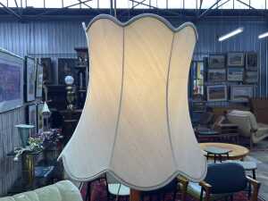 Teak floor lamp - 2