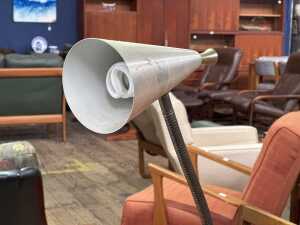 1950s anodised desk lamp - 2