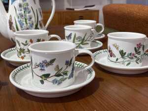 Portmeirion The Botanic Garden coffee setting for eight - 2