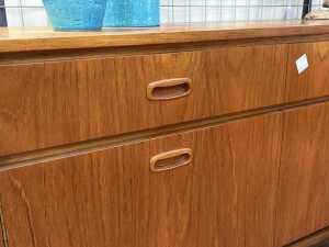 Australian mid-century teak sideboard - 5