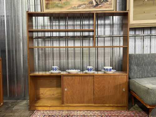 Mid-century blackwood room divider