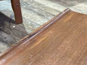 Mid-century teak side table, 1960s - 4