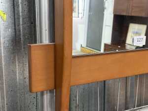 Mid-century wall mirror - 2