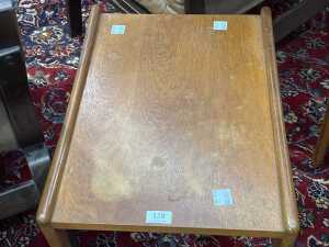 John Grimes mid-century teak nesting set of three tables - 5