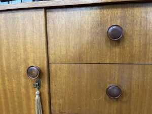 Mid-century myrtle sideboard, 1950s - 4