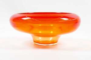 Art glass centrepiece bowl - 3