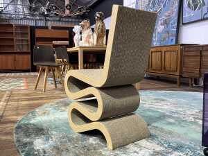 Living Edge Vitra Wiggle Chair, RRP $2,165 - 2