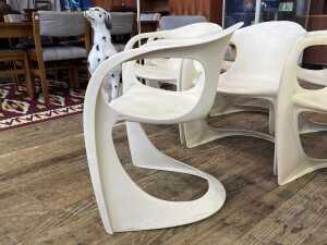 Set of eight Casala Model 2007/2008 cantilever chairs - 3