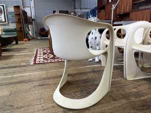 Set of eight Casala Model 2007/2008 cantilever chairs - 4