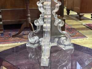 Ferruccio Laviana table lamp for Kartell in clear acrylic - 3