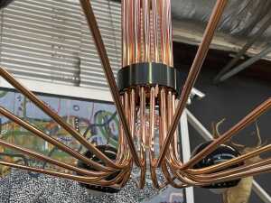Pair of contemporary pendant lights - 5