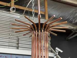 Pair of contemporary pendant lights - 6