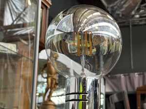 Heim Industries chromed Space Age table lamp - 3
