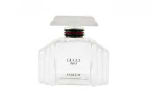 Gucci No.3 large factice (shop display) glass perfume bottle