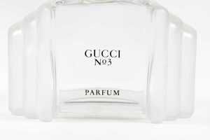 Gucci No.3 large factice (shop display) glass perfume bottle - 3