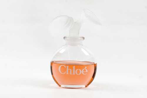 Chloe large factice (shop display) glass perfume bottle