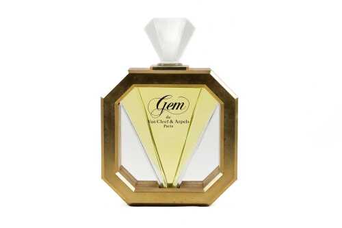 Van Cleef & Arpels Paris Gem large factice (shop display) glass perfume bottle