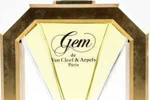 Van Cleef & Arpels Paris Gem large factice (shop display) glass perfume bottle - 2