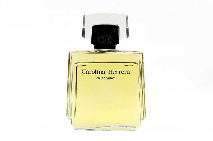 Carolina Herrera Eau de Parfum large factice (shop display) glass perfume bottle