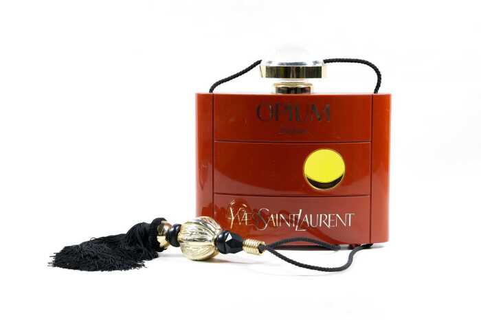 Yves Saint Laurent Opium large factice (shop display) plastic perfume bottle