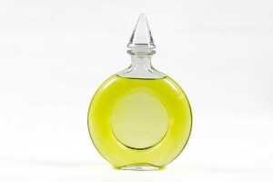 Three large factice (shop display) glass perfume bottles - 3