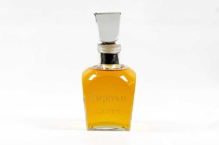 Impr&eacute;vu Coty large factice (shop display) glass perfume bottle