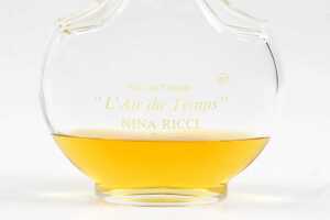 Two Nina Ricci L'Air du Temps large factice (shop display) Lalique glass perfume bottles - 5