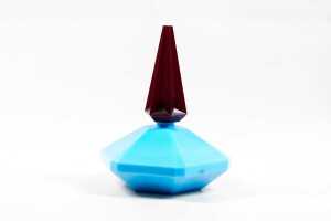 Cacharel Lou Lou large factice (shop display) glass and plastic perfume bottle