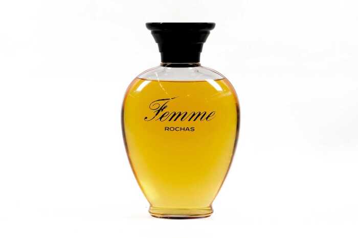 Femme Rochas large factice (shop display) glass perfume bottle