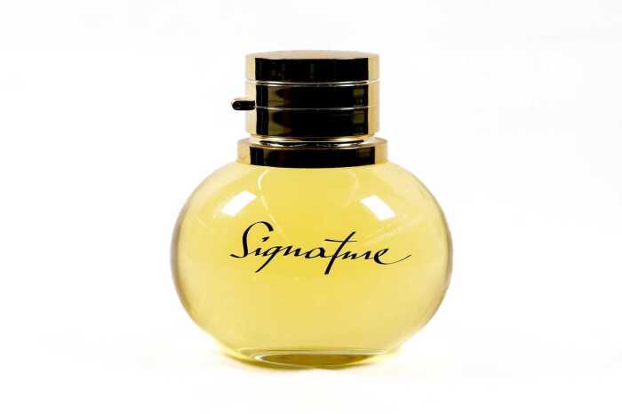 S.T. Dupont Signature large factice (shop display) glass perfume bottle