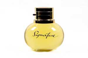 S.T. Dupont Signature large factice (shop display) glass perfume bottle