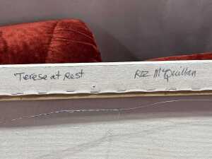 Roz McQuillan, Terese at Rest. Oil on canvas - 4
