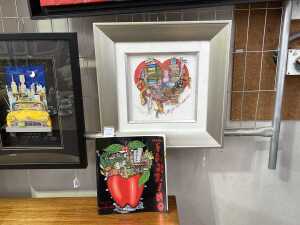 Charles Fazzino (1955-), The Girl Can't Help It, 101/200. Mixed media 3D collage