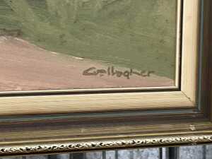 Br. Don Gallagher, landscapes (2). Two oil paintings on board - 4